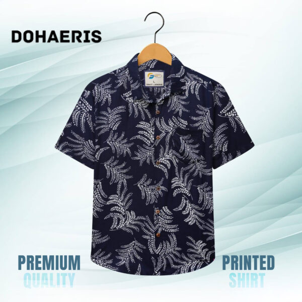Men’s Premium Printed Linen Half Sleeve Shirt  3 Piece DOHAERIS Exclusive Combo Offer - Image 3