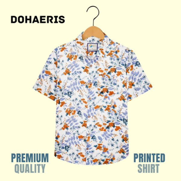 Men’s Premium Printed Linen Half Sleeve Shirt  3 Piece DOHAERIS Exclusive Combo Offer - Image 4