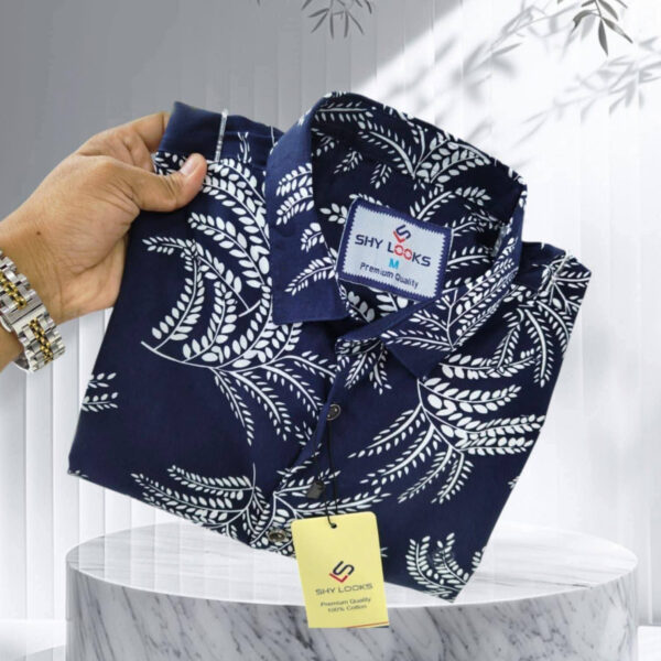 Men’s Premium Printed Linen Half Sleeve Shirt  3 Piece DOHAERIS Exclusive Combo Offer - Image 6